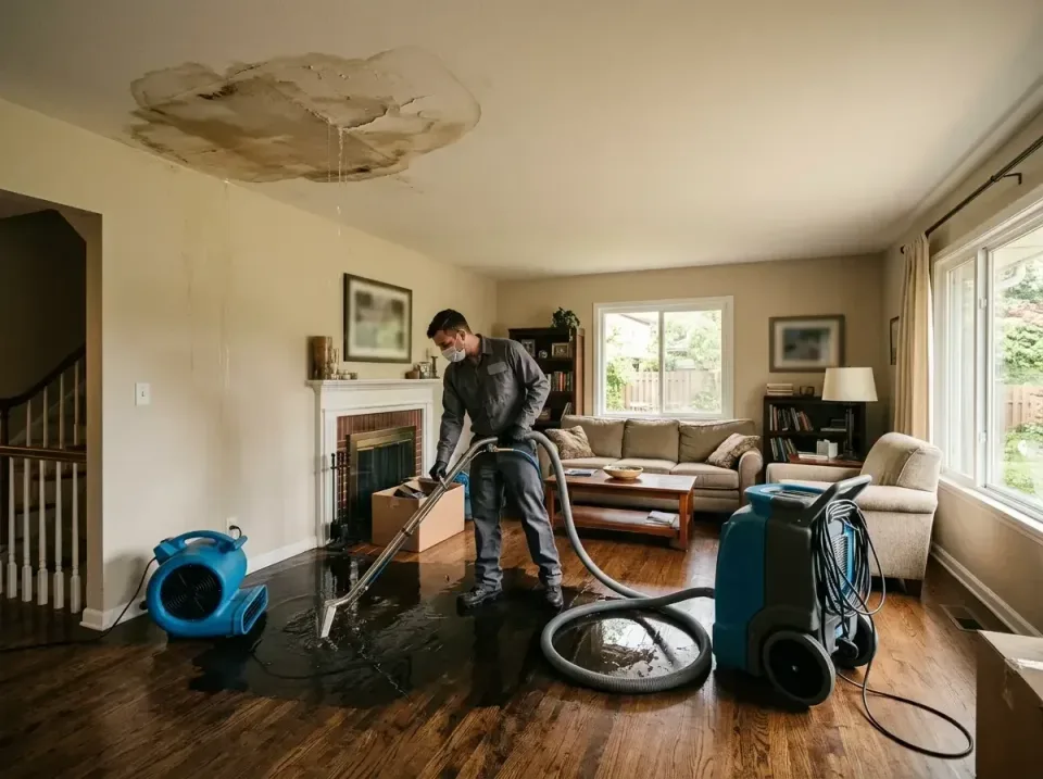 attic-pipe-burst-ceiling-drip-008 — frequently asked questions, Water Damage Restoration & Carpet Care in Orland Hills, IL